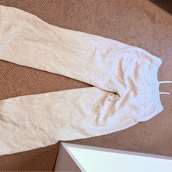 Lululemon Wide Leg Gray Sweatpants - Picture 2 of 3